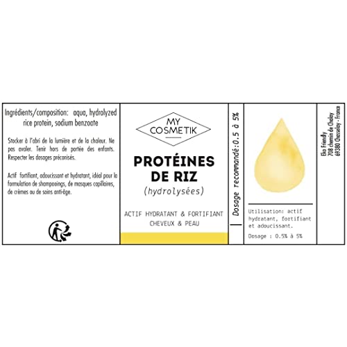Proteína de arroz- MY COSMETIK - 5 ml