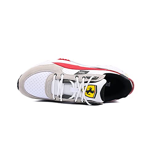 Puma Ferrari Wild Rider, Zapatillas Deportivas Unisex Adulto, White Ross, 45 EU