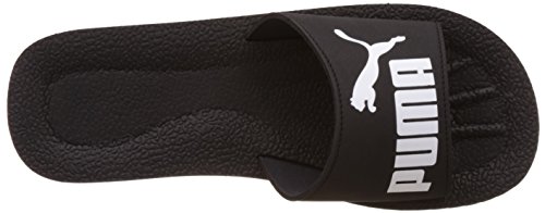 PUMA Purecat, Sandalias, para Unisex adulto, Negro (black-white), 44.5 EU