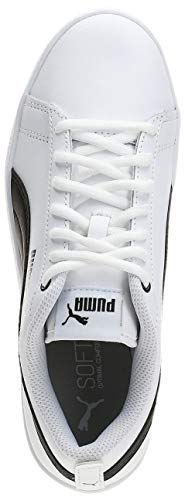 PUMA Smash Wns v2 L, Zapatillas Bajas, para Mujer, Blanco (Puma White-Puma Black), 38 EU