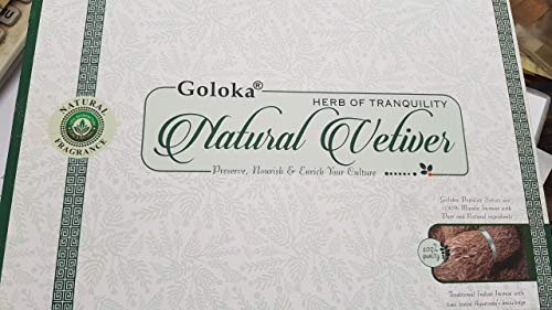 Qaromas Goloka Natural Vetiver - Herb of Tranquility 12x15g