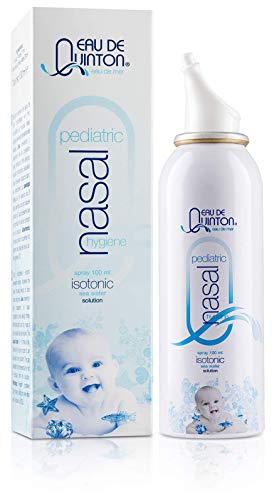 Quinton Pediatric Nasal Hygiene | Spray Nasal Agua de Mar Infantil 100 ml | Higiene Nasal Diaria para Bebés y Niños | Prevención y tratamiento de congestiones nasales, rinitis alérgicas y sequedad