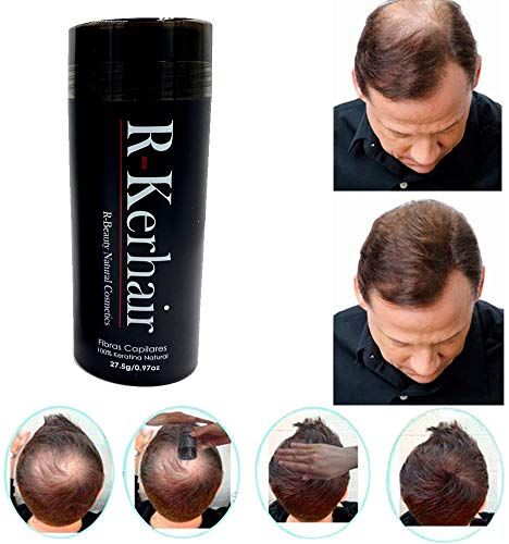 R-Kerhair Fibras Capilares Densificadoras de Keratina 100% Natural con Aplicador 27gr (Rubio Claro)