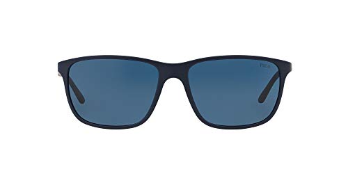 Ralph Lauren Polo 0PH4092 Gafas de Sol, Matte Blue, 58 para Hombre