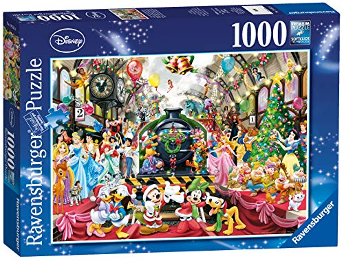 Ravensburger Puzzle, Puzzles 1000 Piezas, Navidad Disney, Puzzle Disney, Puzzles para Adultos, Puzzle Ravensburger