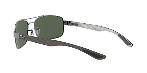 Ray-Ban 0Rb8316 Gafas de Sol, Gunmetal, 62 Unisex-Adulto