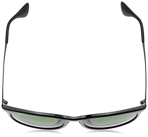 Ray-Ban Erika (F) Sun, Black/G/Classic Green, 54 Unisex Adulto