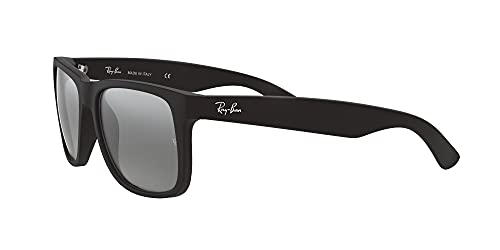 Ray-Ban Justin RB4165 - Gafas de sol Unisex, Negro (Gris 622/6G), 51 mm