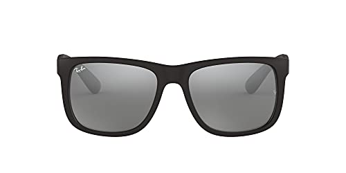 Ray-Ban Justin RB4165 - Gafas de sol Unisex, Negro (Gris 622/6G), 51 mm