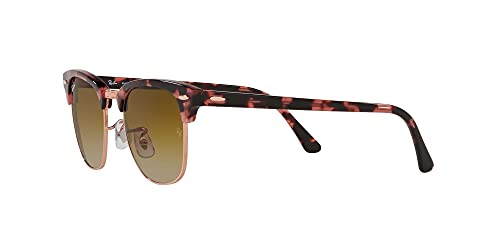 Ray-Ban Rb3016 Clubmaster, Gafas Hombre, Pink Havana