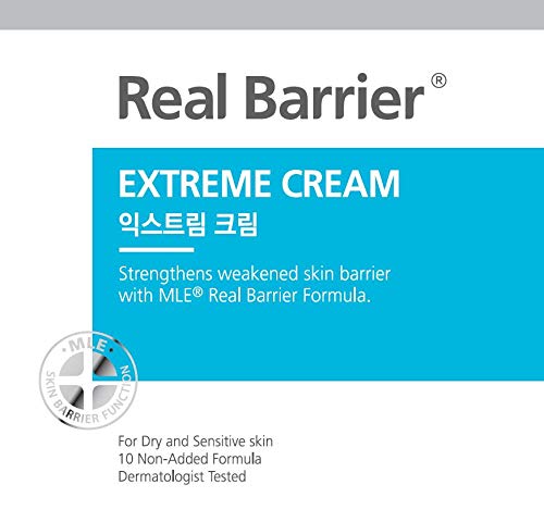 Real Barrier Extreme Cream 50 ml – Crema hidratante antiedad enriquecida con ácido hialurónico y ceramidas – K-Beauty para pieles sensibles