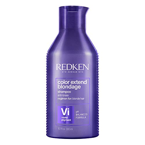 REDKEN Champú Blondage para el Cuidado de Cabellos Rubios, 300 ml + Acondicionador Blondage para el Cuidado de Cabellos Rubios, 300 ml