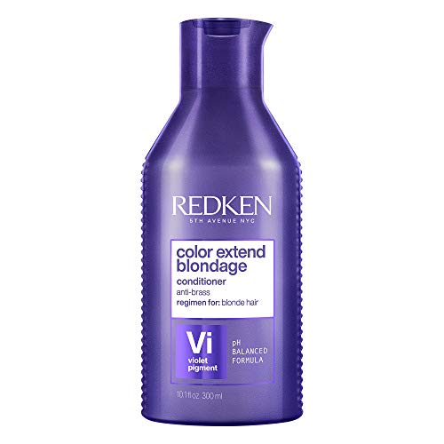 REDKEN Champú Blondage para el Cuidado de Cabellos Rubios, 300 ml + Acondicionador Blondage para el Cuidado de Cabellos Rubios, 300 ml