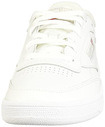 Reebok Club C 85, Zapatillas Unisex Adulto, Blanco (White/Light Grey), 36 EU