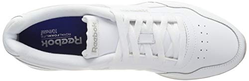 Reebok Glide, Zapatillas de Deporte Mujer, White/Steel Royal, 37.5 EU