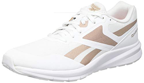 Reebok Runner 4.0, Zapatillas de Deporte Mujer, Cloud White/Rose Gold/Cloud White, 39 EU