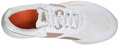 Reebok Runner 4.0, Zapatillas de Deporte Mujer, Cloud White/Rose Gold/Cloud White, 39 EU