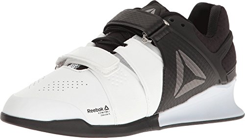 Reebok Women's Legacy Lifter Cross Trainer, White/Black/Pewter, 12 M US