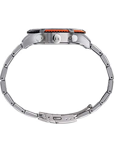 Reloj Breil colección Race Watches, Movimiento Chrono de Cuarzo y Brazalete de Acero para Hombre ES One Size