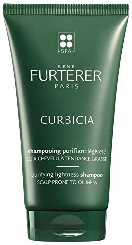 René Furterer Curbicia - Shampoo Normalizzante Leggerezza Capelli Grassi, 150ml