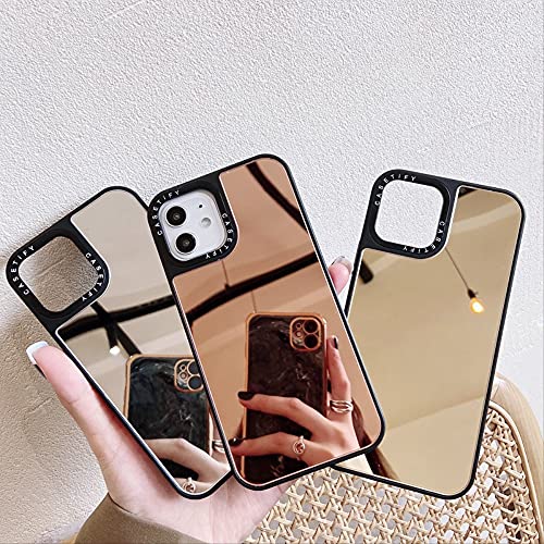 Retro Bar Code Label Mirror Case para iPhone 12 Mini 11 Pro MAX XS XR 11Pro 12Pro 7 8 Plus X Fundas de Lujo Funda Trasera de teléfono Fundas para iPhone 11 Venta