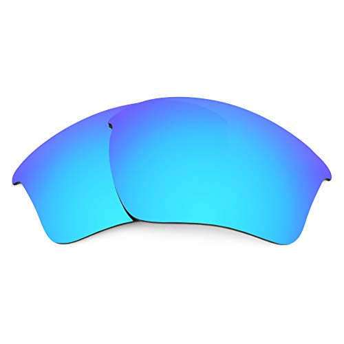 Revant Lentes de Repuesto Compatibles con Gafas de Sol Oakley Half Jacket 2.0 XL, Polarizados, Azul Hielo MirrorShield