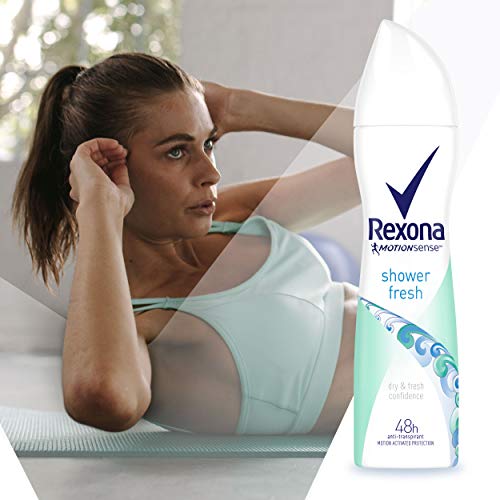 Rexona Desodorante en spray Shower Fresh, antitranspirante, 150 ml