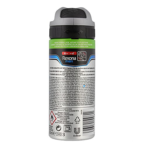 Rexona Men - Desodoranteen spray antitranspirante para hombre, 100 ml, pack de 2