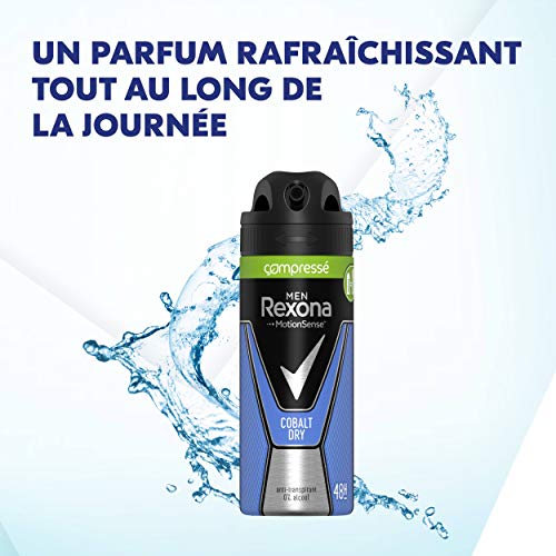 Rexona Men - Desodoranteen spray antitranspirante para hombre, 100 ml, pack de 2