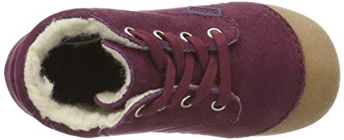 Richter Kinderschuhe Richie, Zapatillas Bebé-Niñas, Rojo (Burgundy 7610), 17 EU