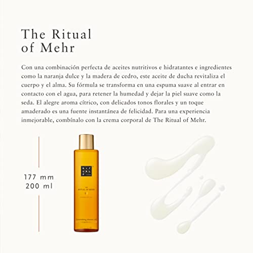 RITUALS The Ritual of Mehr aceite de ducha, 200 ml
