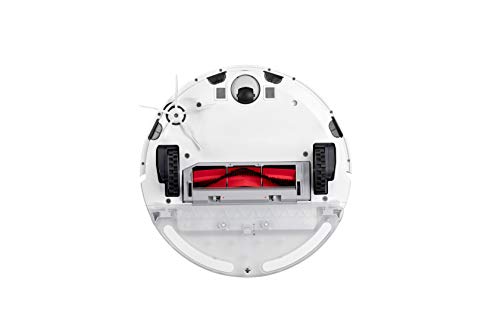 Roborock S6 Pure - Robot de Limpieza y succión (Potencia de aspiración 2000Pa, batería 150min, Polvo de 460ml, Agua de 180ml, 69dB, algoritmo de Ruta Adaptable, Control por App y Voz) Blanco