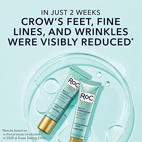 RoC - Multi Correxion Hidrata + Crema de Ojos Rellenita - 3 en 1 - Levanta y reafirma el contorno de ojos - 15 ml