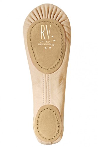 Roch Valley Zapatos de Ballet de Cuero con Suela Dividida para Mujer, Mujer, N2SSLP3.5, Pale Pink, 3.5 UK