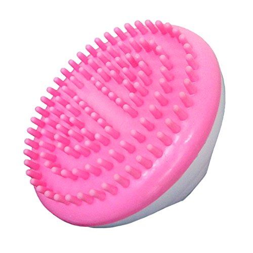 ROSENICE Masaje de la celulitis y mitón anti cepillo para las piernas de los brazos masaje del cuerpo del muslo (rosa)