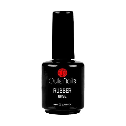 Rubber Base 15ml Transparente - Esmaltado permanente - Uñas de Gel - Outlet Nails