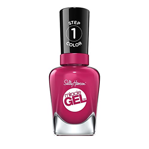 Sally Hansen Nail Polish Miracle Gel 345 Pink Stiletto Żelowy lakier do paznokci bez konieczności użycia lampy UV/LED 14.7ml