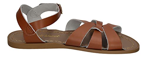 Salt Water Sandals by Hoy Shoe Original Sandal - Sandalias para bebé, niño o mujer, color beige, talla 38 EU