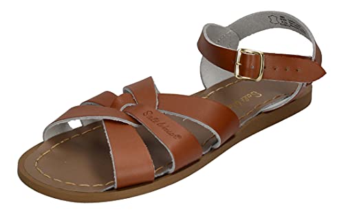 Salt Water Sandals by Hoy Shoe Original Sandal - Sandalias para bebé, niño o mujer, color beige, talla 38 EU