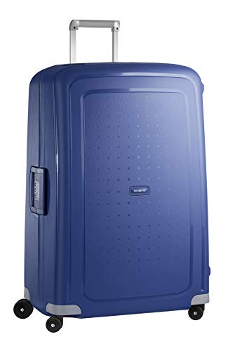 Samsonite S'Cure Spinner - Maleta de equipaje, XL (81 cm - 138 L), Azul (Dark Blue)