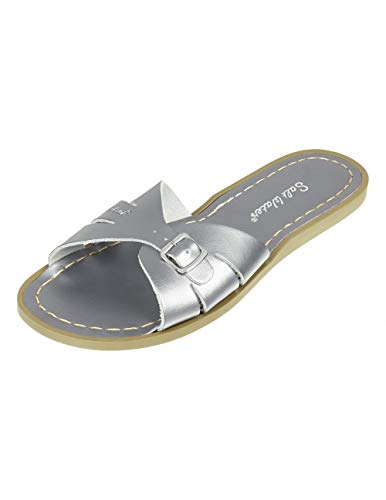 Sandalias lisas Salt Water Slides, (plata), 37 EU