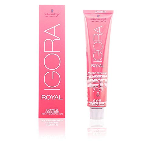 Schwarzkopf Igora Royal Coloración Permanente en Crema para el Cabello 7-77 - 60 ml.