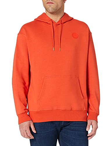 Scotch & Soda Felpa Hoodie with Small Chest Artwork Sudadera con Capucha, Chili Pepper 3188, XXL para Hombre