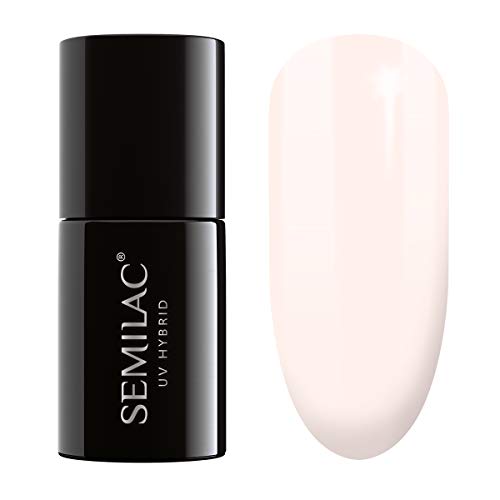 semilac UV híbrida de uñas, número 162, 7 ml, crema de galletas