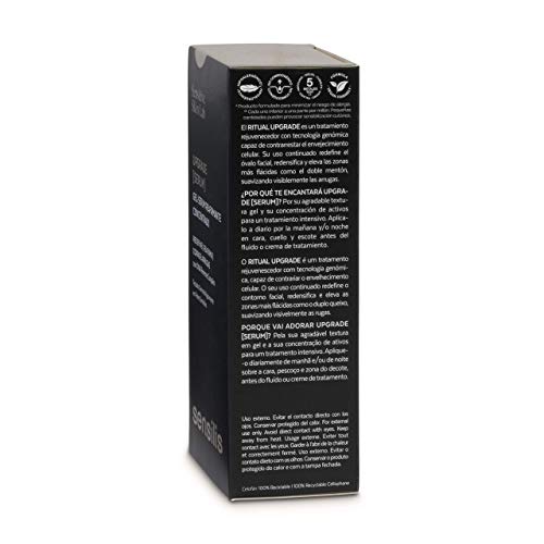 Sensilis Upgrade - Gel Sérum Reafirmante Concentrado para Piel Sensible - 30 ml