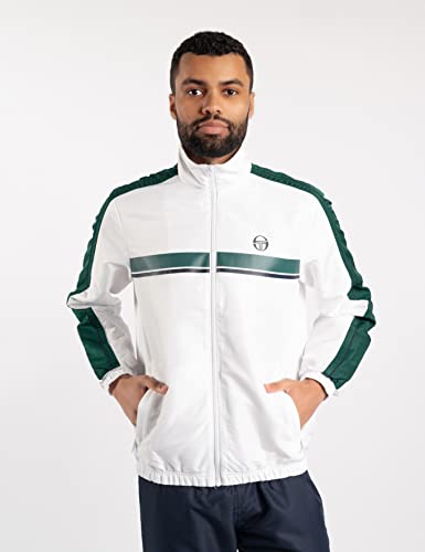 Sergio Tacchini Chándal Agave Tracksuit con bolsillos con cremallera para hombre, Navy/Botanical (272), XL