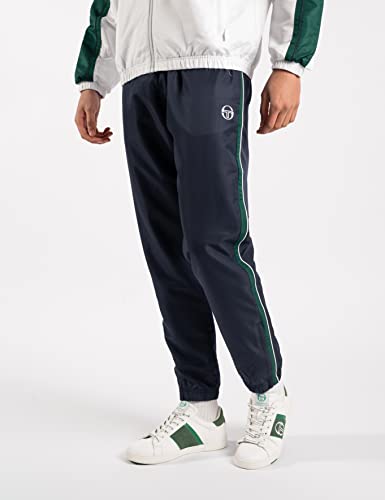 Sergio Tacchini Chándal Agave Tracksuit con bolsillos con cremallera para hombre, Navy/Botanical (272), XL