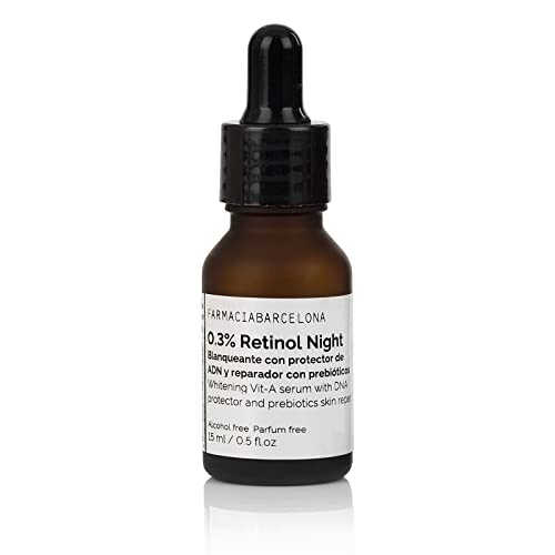 Serum Antimanchas Despigmentante | Serum Blanqueador Facial para la Noche | Regenera, Elimina y reduce Manchas de la Piel | Efecto Antiedad y Antiarrugas - RETINOL 0.3% NIGHT SERUM 15 ml