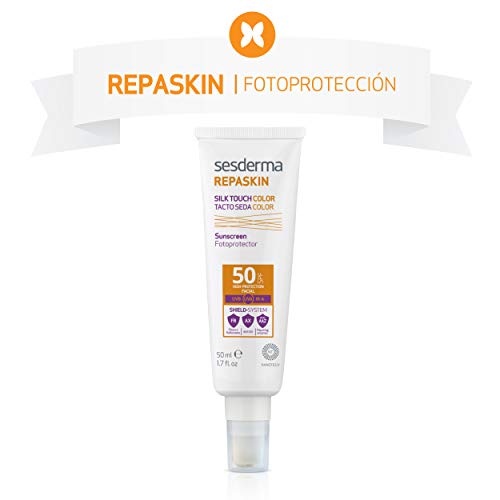 Sesderma Repaskin Fotoprotector Spf50 Tacto Seda Color 50Ml 50 g