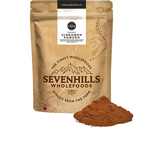 Sevenhills Wholefoods Canela Cruda En Polvo Orgánica (Verdadera Ceylon) 500g